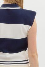 Load image into Gallery viewer, All That Knit Polo Top / Navy