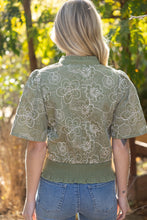 Load image into Gallery viewer, Enchanted Forrest Embroidered Top