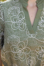Load image into Gallery viewer, Enchanted Forrest Embroidered Top