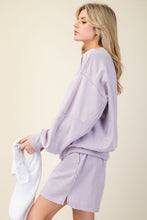 Load image into Gallery viewer, Rae Mode French Terry Short Set / Dusty Lavender