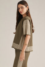 Load image into Gallery viewer, Maple Grove Striped Top