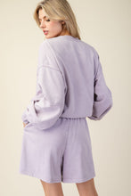 Load image into Gallery viewer, Rae Mode French Terry Short Set / Dusty Lavender
