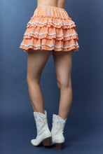 Load image into Gallery viewer, Girly Gameday Gingham Skirt