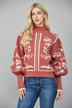 Load image into Gallery viewer, In The Details Mock Neck Sweater