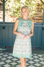 Load image into Gallery viewer, Kaleidoscope Embroidered Shift Dress