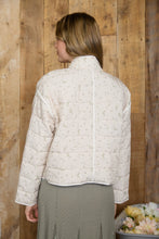 Load image into Gallery viewer, Miley Quilted Puffer Floral Jacket