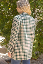Load image into Gallery viewer, Plaid & Proper Double Breasted Blazer