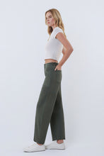Load image into Gallery viewer, Flying Monkey Super High Rise Elastic Waistband Barrel Jeans / Deep Forest