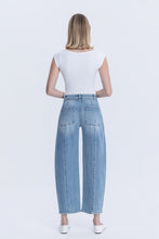Load image into Gallery viewer, Vervet High Rise Wide Barrel With Waist Tie