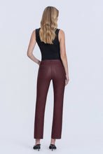 Load image into Gallery viewer, Vervet High Rise Slim Straight / Winery