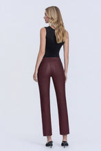 Load image into Gallery viewer, Vervet High Rise Slim Straight / Winery