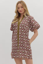 Load image into Gallery viewer, Autumn Sage Floral Dress