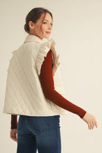 Load image into Gallery viewer, Tiny Bow Embroidered Quilted Vest
