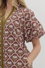 Load image into Gallery viewer, Autumn Sage Floral Dress