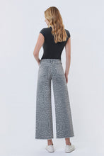 Load image into Gallery viewer, Vervet High Rise Wide Leg Grey Leopard Denim