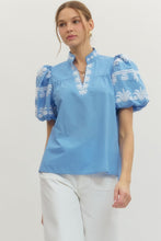 Load image into Gallery viewer, Charlotte Chambray Top