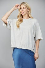 Load image into Gallery viewer, Cashmere Blend Drop Shoulder Sweater