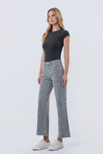 Load image into Gallery viewer, Vervet High Rise Wide Leg Grey Leopard Denim