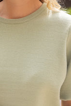 Load image into Gallery viewer, Basic Bubble Sweater / Olive
