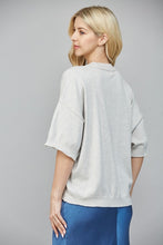 Load image into Gallery viewer, Cashmere Blend Drop Shoulder Sweater