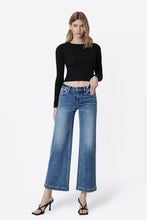 Load image into Gallery viewer, Vervet Mid Rise Ankle Wide Leg / Cherish