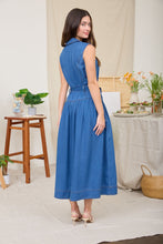 Load image into Gallery viewer, Delilah Denim Midi Dress