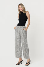 Load image into Gallery viewer, Vervet High Rise Leopard Print Baggy Wide Leg
