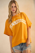 Load image into Gallery viewer, Varsity Boxy "TENNESSEE" Crewneck