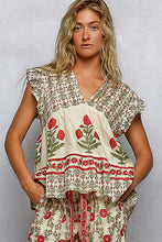 Load image into Gallery viewer, My Summer Lily Blockprint Top