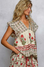 Load image into Gallery viewer, My Summer Lily Blockprint Top