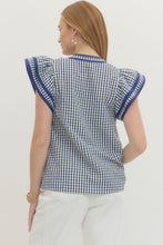 Load image into Gallery viewer, Backyard Brunch Gingham Top