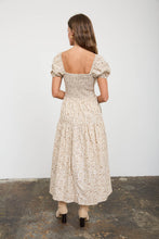 Load image into Gallery viewer, Farmhouse Florals Smocked Midi Dress
