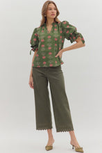 Load image into Gallery viewer, Marigold Floral Top
