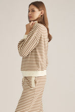 Load image into Gallery viewer, Cozy Corner Striped Mockneck