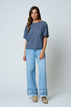 Load image into Gallery viewer, Blue Jean Baby Knit Top