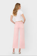 Load image into Gallery viewer, Vervet High Rise Olivia Wide Crop Denim / Lilac