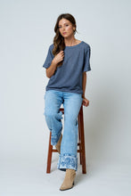 Load image into Gallery viewer, Blue Jean Baby Knit Top