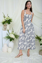 Load image into Gallery viewer, Julie Anne Jacquard Midi Dress