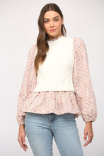Load image into Gallery viewer, Allie Jean Eyelet Sweater Top