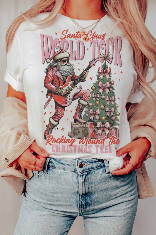 Santa Claus World Tour Graphic Tee