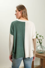 Load image into Gallery viewer, Forest Finder Color Block Sweater
