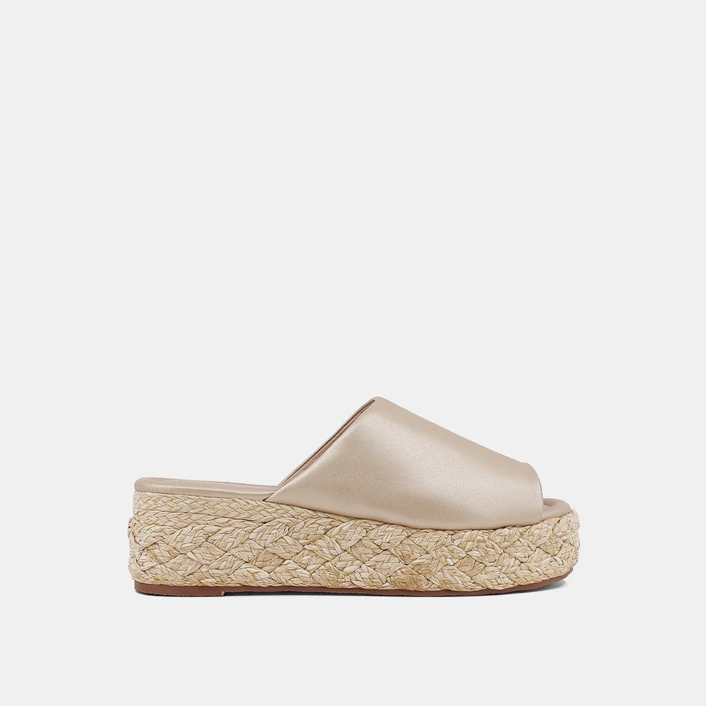 She Shop Lizzie Gold Sandal