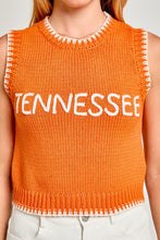 Load image into Gallery viewer, Tennessee Whipstitch Sweater Vest
