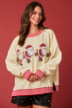 Load image into Gallery viewer, Skating Santa Corduroy Sweatshirt
