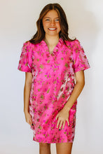 Load image into Gallery viewer, Baylie Anne Floral Jacquard Dress
