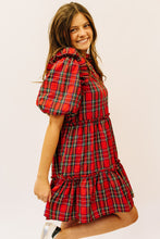 Load image into Gallery viewer, Country Christmas Plaid Dress
