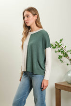 Load image into Gallery viewer, Forest Finder Color Block Sweater
