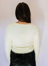 Load image into Gallery viewer, Jacquie The Label Angora Bow Cardigan
