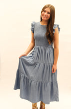 Load image into Gallery viewer, Miss Blue Belle Dress
