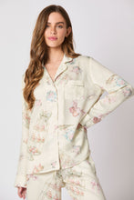 Load image into Gallery viewer, Morning Tea Satin Pajama Top
